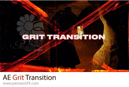دانلود پروژه افترافکت ترانزیشن گریت با افکتهای خراش و نویز + آموزش - Grit Transition