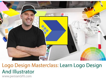آموزش مسترکلاس طراحی لوگو در ایلوستریتور از مبتدی تا پیشرفته - Logo Design Masterclass: Learn Logo Design And Illustrator