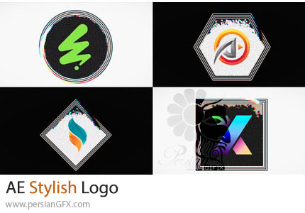 دانلود پروژه افترافکت نمایش لوگو با استایل شیک و مدرن + آموزش - Stylish Logo