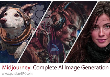 آموزش خلق تصاویر خیرهکننده و هنر دیجیتال منحصربهفرد با میدجورنی - Midjourney: The Complete AI Image Generation Course