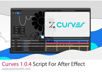دانلود اسکریپت Curves 1.0.4 برای مدیریت حرفه ای سرعت کی فریم در هر ثانیه در افترافکت