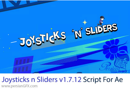 دانلود اسکریپت افترافکت Joystick 'n Sliders v1.7.12 برای انیمیت اجزای صورت کاراکتر