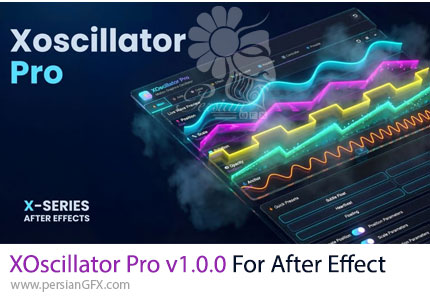 دانلود اسکریپت XOscillator Pro v1.0.0 نوسانساز و موجساز حرفه ای در افترافکت