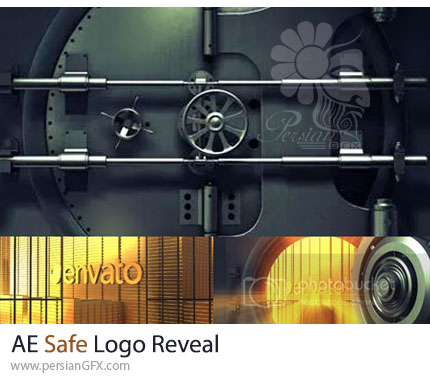 دانلود پروژه افترافکت نمایش لوگوی امنیتی و محرمانه + آموزش - Safe Logo Reveal