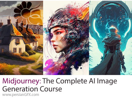آموزش راهنمای کامل هنر هوش مصنوعی با میدجورنی از مبتدی تا حرفهای - Midjourney AI Art: Ultimate Beginner To Expert Guide