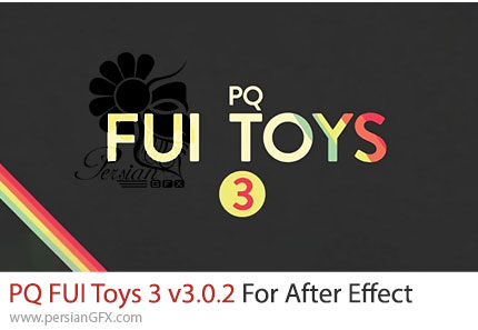دانلود اسکریپت PQ FUI Toys 3 v3.0.2 برای ساخت شیپ های زیبای انیمیت شده در افترافکت