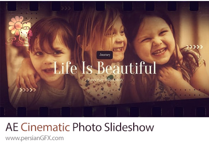 دانلود پروژه افترافکت اسلایدشو تصاویر با افکت سینمایی - Cinematic Photo Slideshow