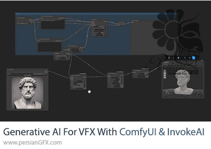 آموزش استفاده از هوش مصنوعی مولد برای جلوههای ویژه با ComfyUI و InvokeAI - FXPHD Generative AI for VFX with ComfyUI & InvokeAI