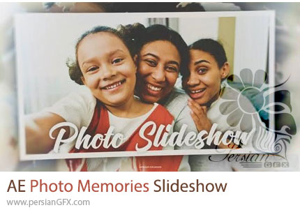 دانلود پروژه افترافکت اسلایدشو عکس احساسی و سینمایی + آموزش - Photo Memories Slideshow