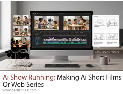 آموزش ساخت فیلم کوتاه یا وبسری با هوش مصنوعی - Ai Show Running: Making Ai Short Films Or Web Series
