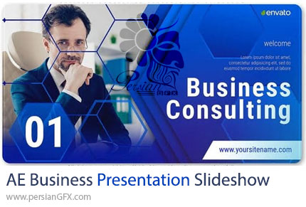 دانلود پروژه افترافکت اسلایدشو ارائه تجاری و مشاوره کسب‌وکار - Business Consulting Presentation Slideshow
