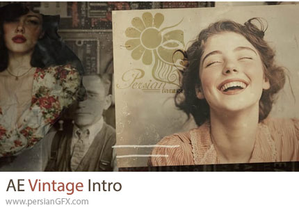 دانلود پروژه افترافکت اینترو وینتیج + آموزش - Vintage Intro