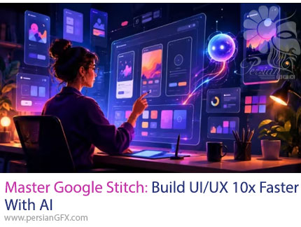 آموزش تسلط بر Google Stitch: طراحی UI/UX با هوش مصنوعی 10 برابر سریعتر - Master Google Stitch: Build UI/UX 10x Faster with AI