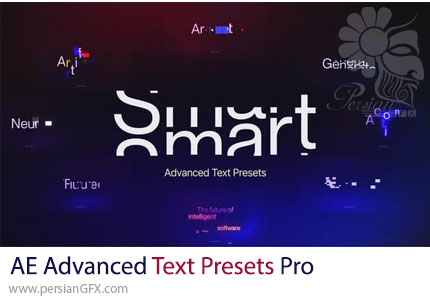 دانلود پروژه افترافکت مجموعه پریستهای حرفهای انیمیشن متن - Advanced Text Presets Pro