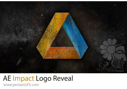 دانلود پروژه افترافکت نمایش لوگو با افکت ضربه‌ای + آموزش - Impact Logo Reveal
