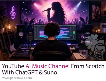 آموزش استفاده از ChatGPT و Suno برای ساخت کانال موسیقی هوش مصنوعی در یوتیوب از صفر - YouTube AI Music Channel From Scratch With ChatGPT & Suno