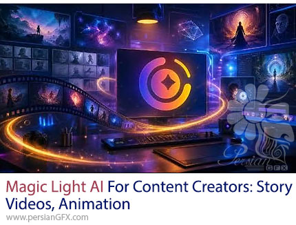آموزش مسترکلاس Magic Light AI برای تولید ویدئوهای داستانی و انیمیشن - Magic Light AI for Content Creators: Story Videos, Animation