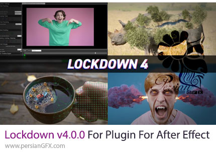 دانلود پلاگین Lockdown v4.0.0 برای ترکینگ سطوح تغییرشکل یافته در افترافکت