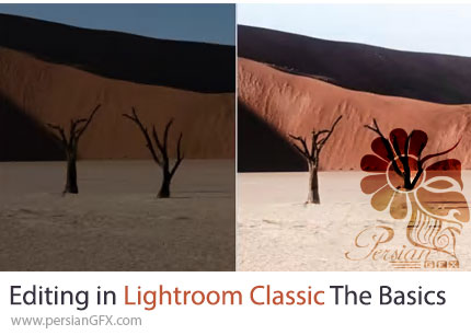 آموزش مبانی ویرایش عکس در لایتروم کلاسیک برای مبتدیان - Editing In Lightroom Classic The Basics