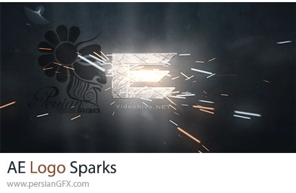دانلود پروژه افترافکت نمایش لوگو با افکت جرقههای درخشان - Logo Sparks