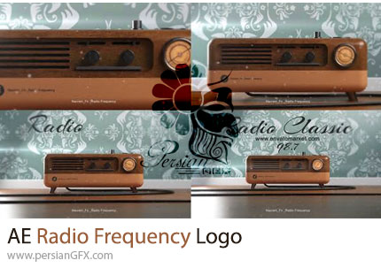 دانلود پروژه افترافکت نمایش لوگو با فرکانس رادیویی + آموزش - Radio Frequency Logo