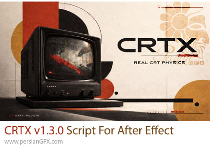 دانلود اسکریپت CRTX v1.3.0 برای شبیهسازی پیشرفته و پویا از نمایشگرهای CRT در افترافکت