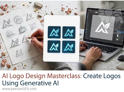 آموزش جامع طراحی لوگو با هوش مصنوعی و ایلوستریتور - AI Logo Design Masterclass: Create Logos Using Generative AI