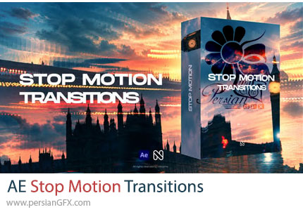 دانلود پروژه افترافکت ترانزیشنهای استاپ موشن + آموزش - Stop Motion Transitions
