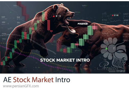 دانلود پروژه افترافکت اینترو بازار بورس و سهام سرمایه گذاری - Stock Market Intro