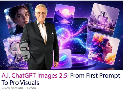 آموزش جامع تولید تصاویر تبلیغاتی با ChatGPT Images 2.5 از مبتدی تا حرفهای - A.I. ChatGPT Images 2.5: From First Prompt To Pro Visuals