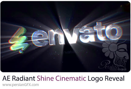 دانلود پروژه افترافکت نمایش لوگو با افکت درخشش نورانی سینمایی + آموزش - Radiant Shine Cinematic Logo Reveal
